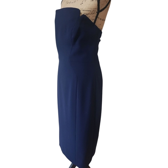 Jill Stuart Strapless Navy Bodycon Strapless Dress - 12 - Picture 4 of 10